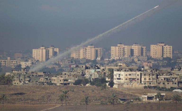 gaza rocket human shields