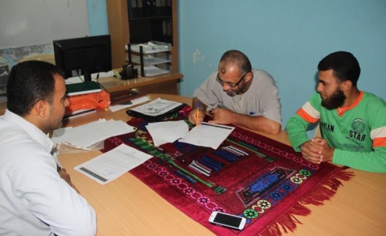 صورة خبر تنفيذ جمعية مشاريع صغيرة لأسر فقيرة بالمغازي