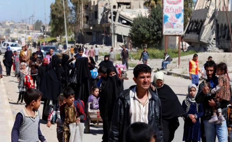 630 ألف نازح من الموصل منذ بدء العمليات العسكرية