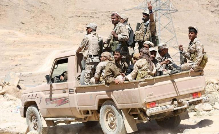 عناصر من الجيش اليمني