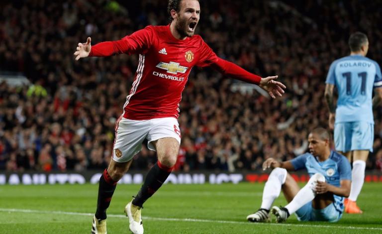 يونايتد يحقق فوزا صعبا على سيتي بكأس الرابطة