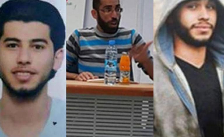 الشبان الثلاثة الذين اختطفهم جهاز مخابرات السلطة