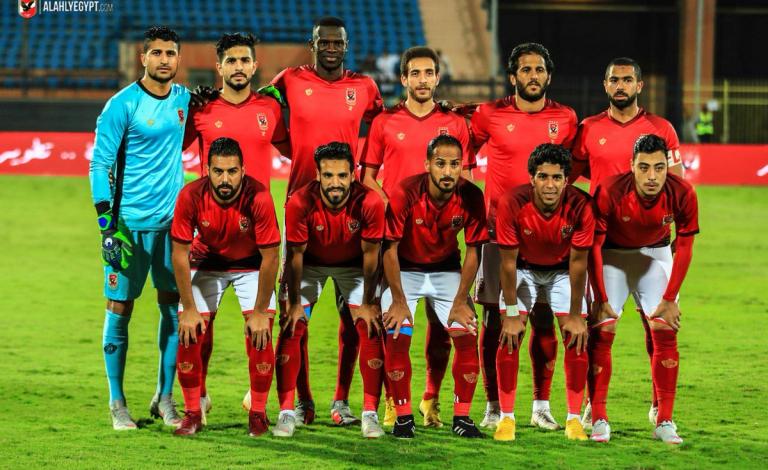 لاعبو الاهلي المصري