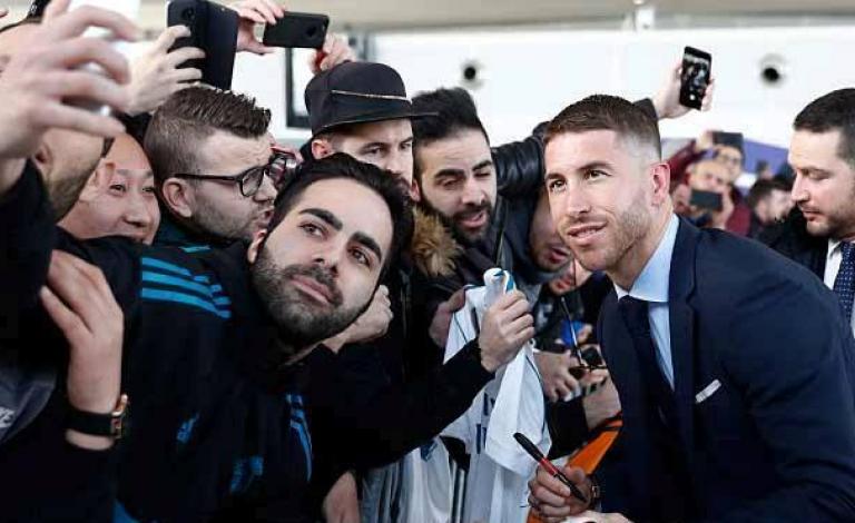 ريال مدريد يصل باريس