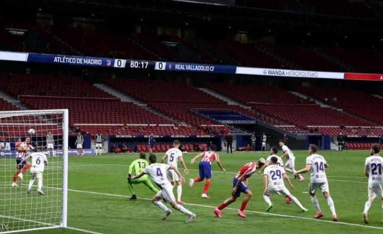 أتليتيكو مدريد يفوز.. ويتقدم للمركز الثالث بالليغا