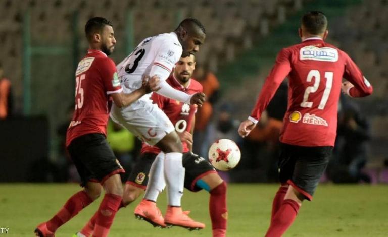 جانب إحدى مباريات الدوري المصري