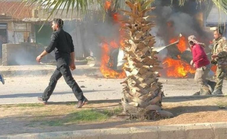 4 قتلى بانفجار سيارةٍ مفخخة في رأس العين شمال سوريا