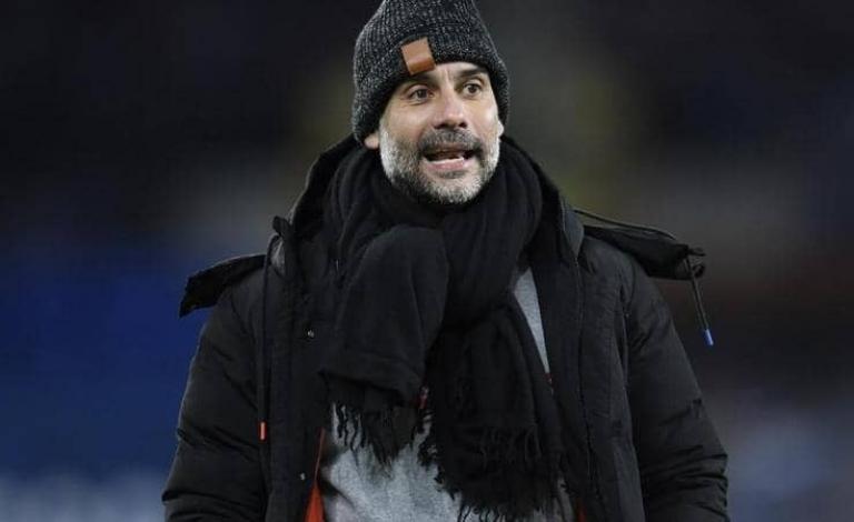 الإسباني بيب غوارديولا مدرب مانشستر سيتي