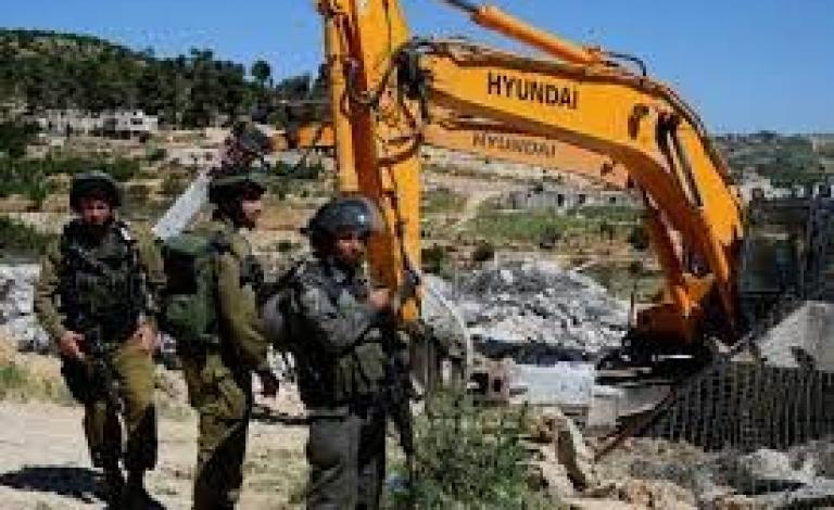 الاحتلال يهدم غرفة زراعية بالقدس