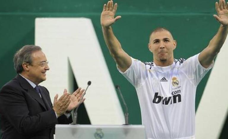 ريال مدريد يجدد عقد مهاجمه بنزيما