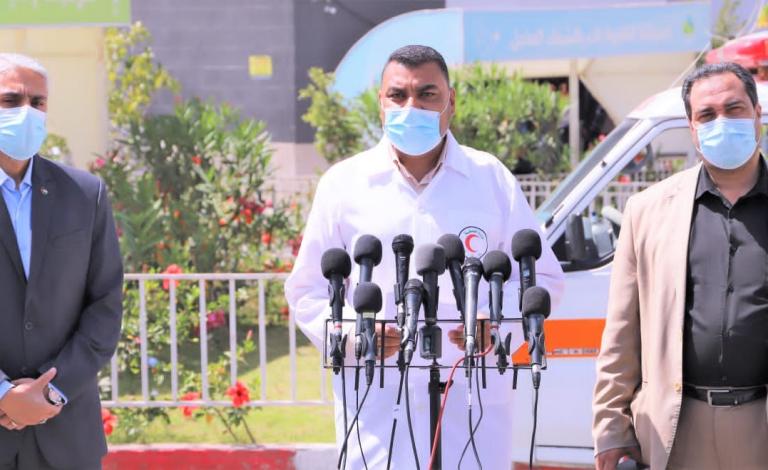 الصحة بغزة تعقد مؤتمرا صحفيا بشأن تطورات الحالة الوبائية