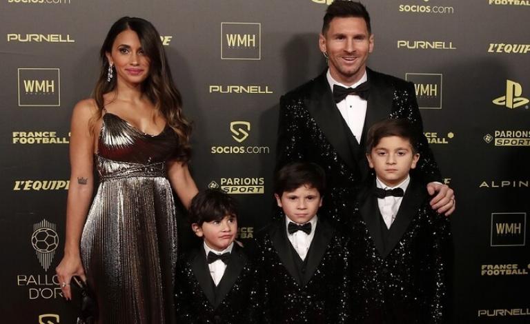 ميسي وأسرته غارقون في الذهب!