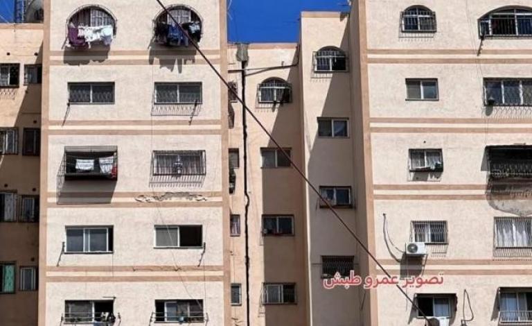 الأشغال بغزة تصدر بيانا حول ظهور تصدع في برج "السوسي"
