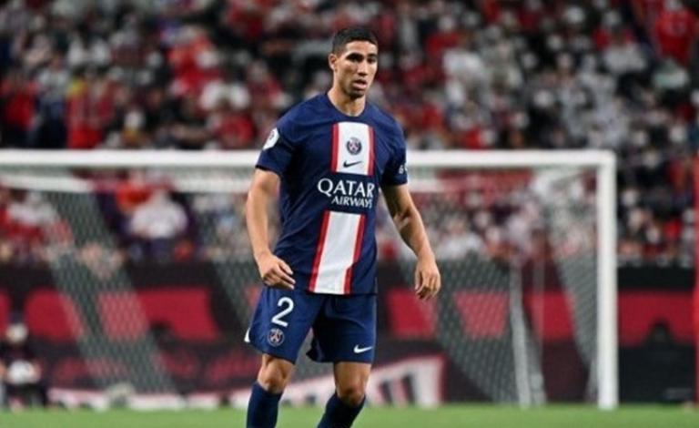 صافرات استهجان ضد حكيمي في مباراة بتل أبيب