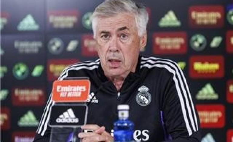 أنشيلوتي: اخترت بديل بنزيما.. وكورتوا بخير