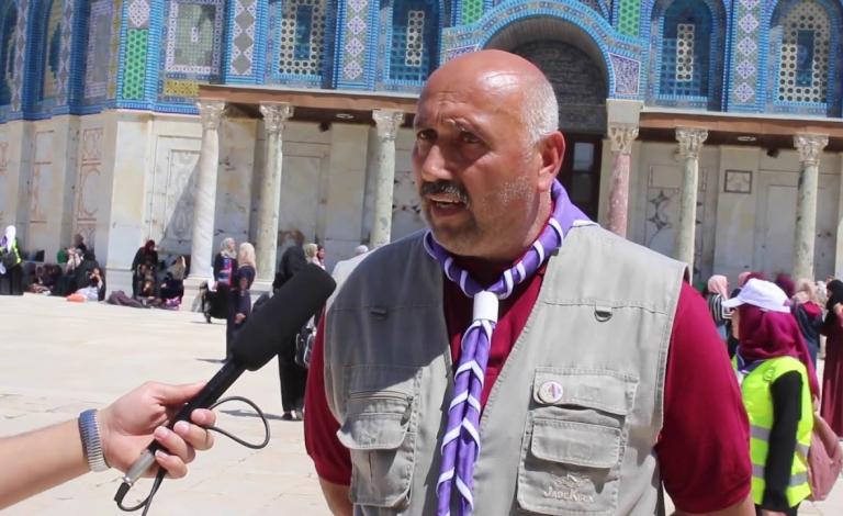 رئيس مفوضية كشافة القدس ماهر محيسن