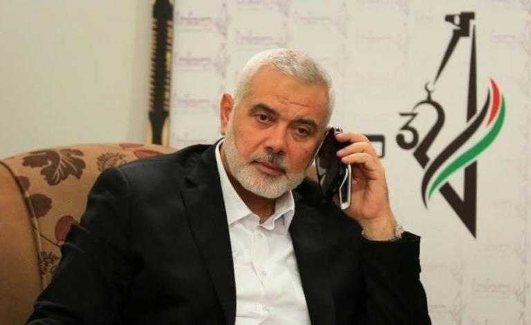 هنية يعزي بوفاة المناضلة الفلسطينية فاطمة البرناوي