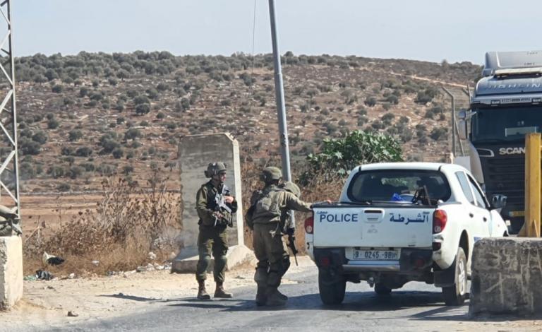 ماذا فعلت سيارة أمن للسلطة خلال اقتحام نابلس؟