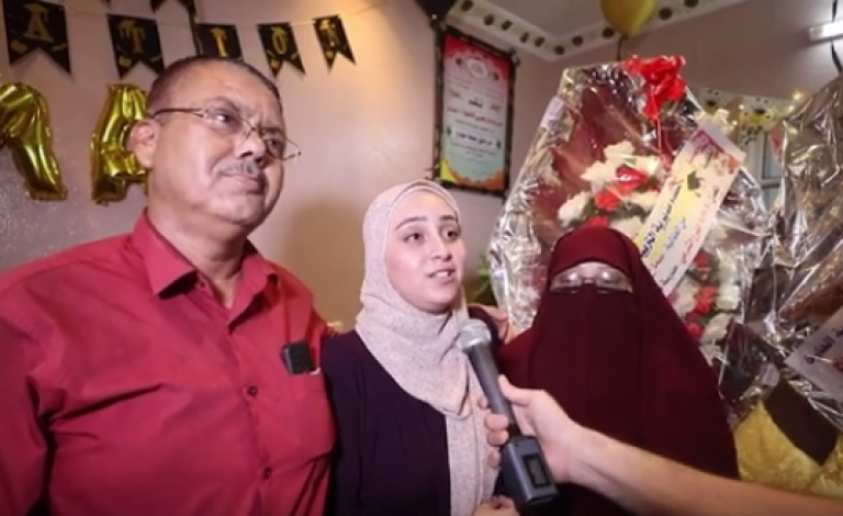 هكذا وصفت الطالبة سماح حجاج شعورها لحظة إعلان النتيجة