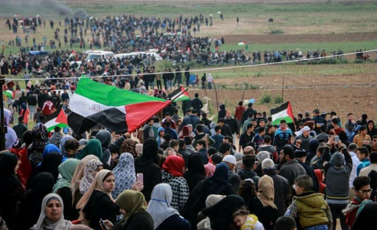 الفصائل الفلسطينية تنظم مهرجانا وطنيا شرق قطاع غزة
