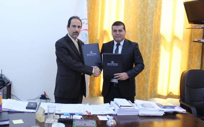 توقيع الاتفاقية بين الاتصالات ومستشفى الوفاء