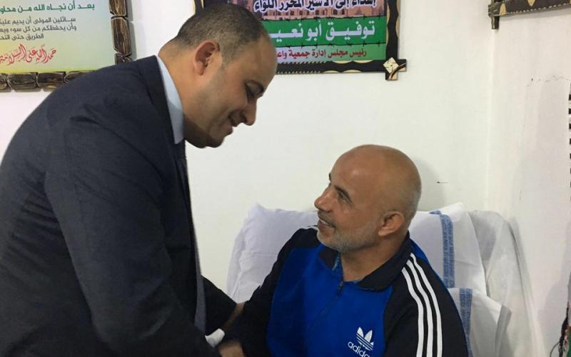 وفد من المخابرات المصرية يزور اللواء أبو نعيم