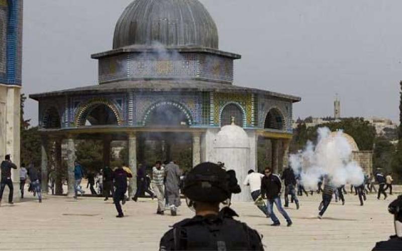egypttoday-انتهاكات-جيش-الاحتلال-في-المسجد-الأقصي