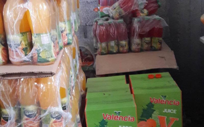 إتلاف عصير فاسد في رفح (4)