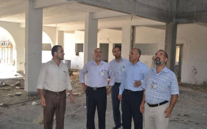 وفد من تعليم الوسطى يتفقد المدارس الجديدة بالمحافظة