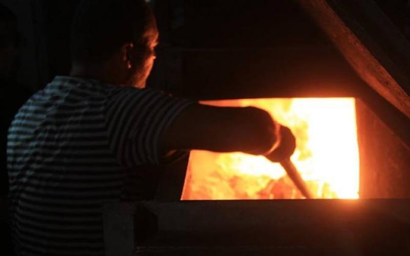 إتلاف المخدرات في غزة (4)