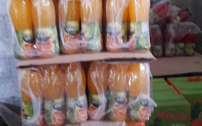 إتلاف عصير فاسد في رفح (2)