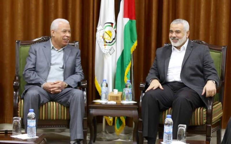 هنية يستقبل وفوداً من الفصائل الفلسطينية