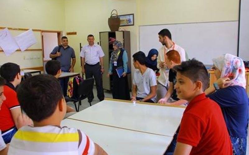  مخيم نوارس الصيف 2016م للأطفال المبدعين في محافظة غزة