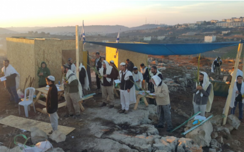 مستوطنون في حائط البراق