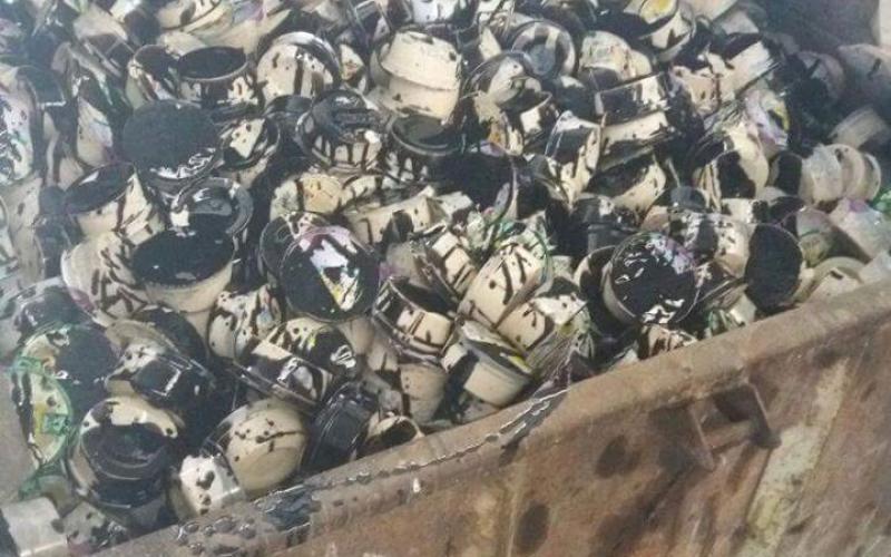 إتلاف سلع فاسدة بالمحافظة الوسطى