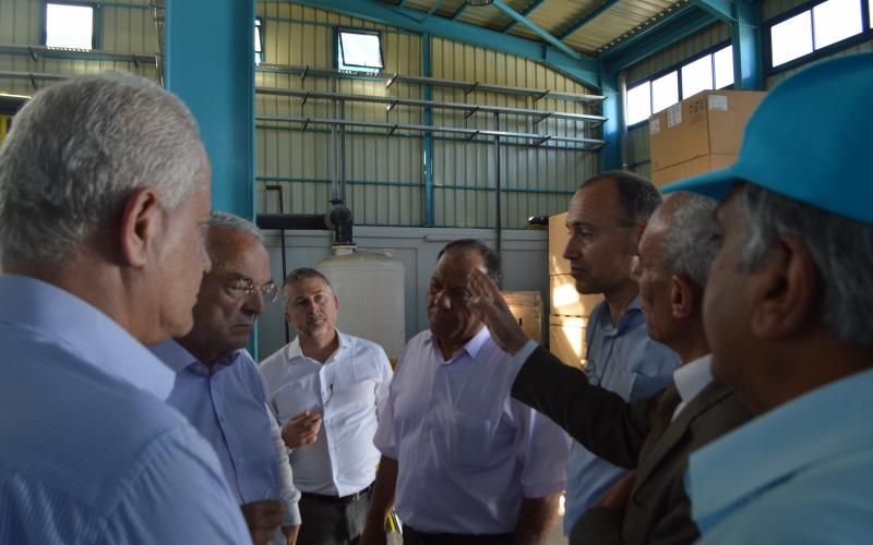 وفد أوروبي يزور مشاريع المياه في غزة (3)