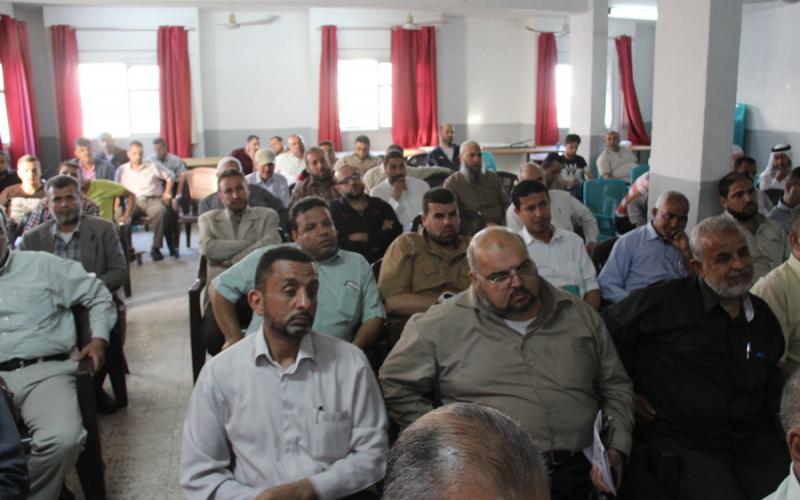 تشكيل لجان أحياء برفح بمشاركة وطنية فاعلة