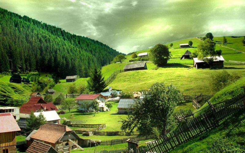 village-in-Romania