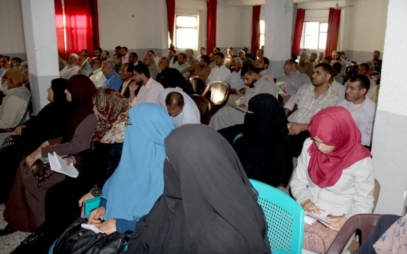 تشكيل لجان أحياء برفح بمشاركة وطنية فاعلة