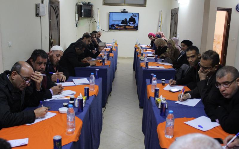 الثقافة تنظم ندوة حوارية لمناقشة التقرير الاستراتيجي الفلسطيني 3