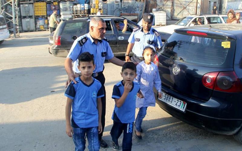 6 بالصور شرطة المرور تنظم الشوارع والمفترقات مع بداية العام الدراسي