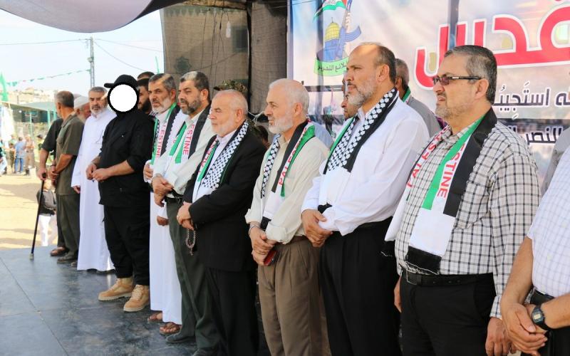 نواب غزة يتفقدون مخيمات طلائع التحرير بجنوب غزة