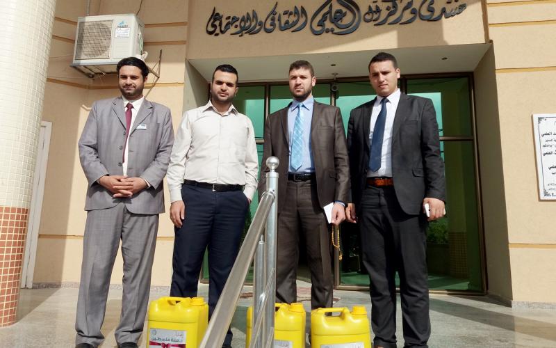 الوفاء تستقبل وفدا من التنمية الاجتماعية بالتوافق وآخر جامعياً