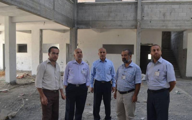 وفد من تعليم الوسطى يتفقد المدارس الجديدة بالمحافظة