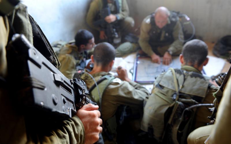 Israeli-officers-training-for-urban-wafare