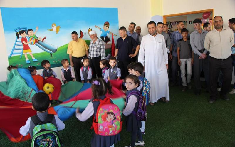 افتتاح الروضة الإندونيسية بخانيونس