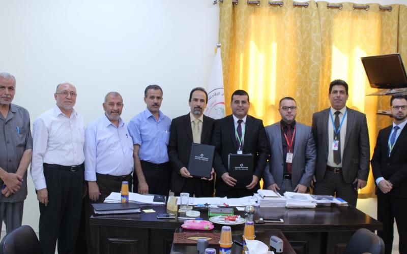 توقيع الاتفاقية بين الاتصالات ومستشفى الوفاء