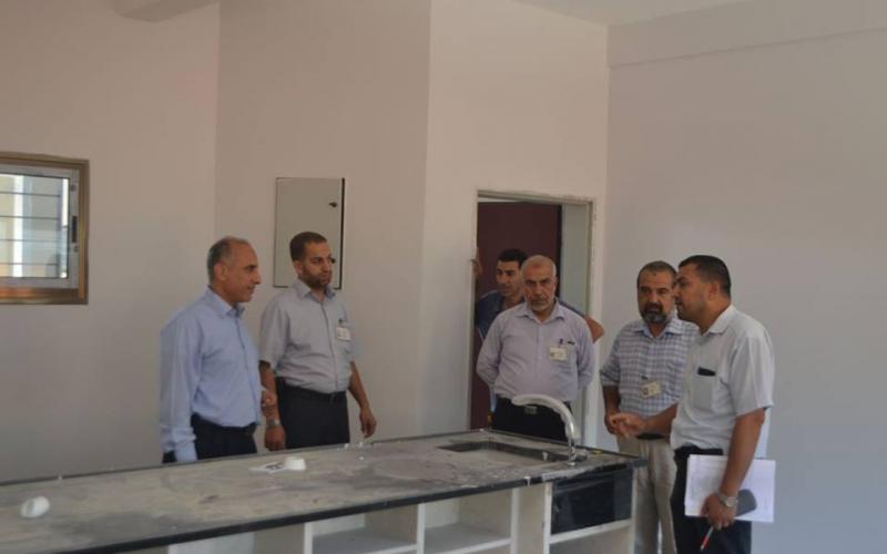 وفد من تعليم الوسطى يتفقد المدارس الجديدة بالمحافظة