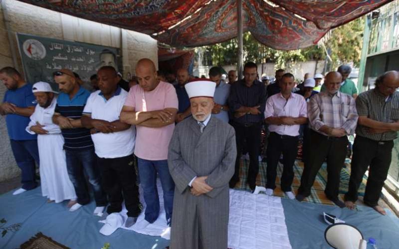 اعتصام بالقدس اسنادا للأسرى المضربين عن الطعام