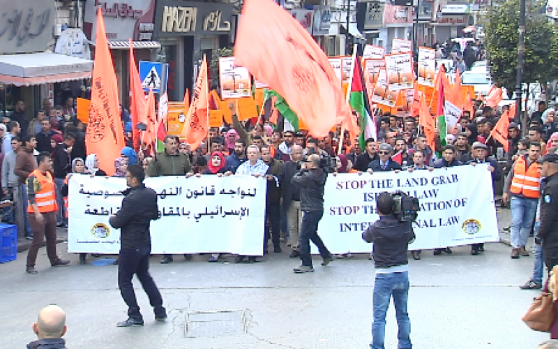 حملة مقاطعة البضائع الإسرائيلية في رام الله